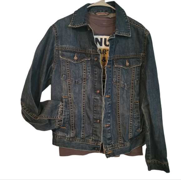 Old Navy Denim Jacket Size M - Picture 2 of 8